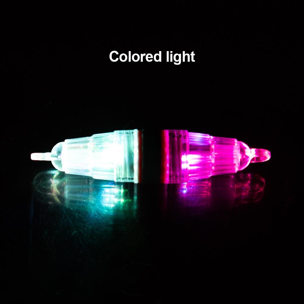 4 Colors Bait Light Plastic Lure Light Fishing Accessories LED Fish Lamp