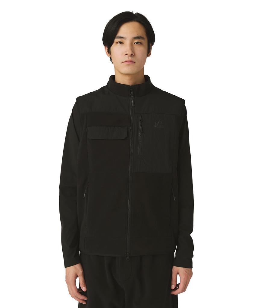 Snow Peak MofM Fleece Vest and GREIGE L MM4510-SW02, Men's Women's,