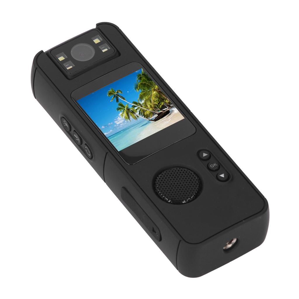 Носимая камера с аудио- и видеозаписью FHD 1080F Type C, вращение на 180 градусов, защита от сотрясений