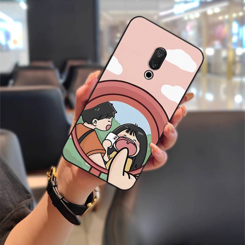 Силиконовый пылезащитный чехол для телефона Meizu 15/15 Lite с граффити на задней крышке, мультяшный противоударный мягкий чехол из ТПУ, устойчивый к загрязнениям