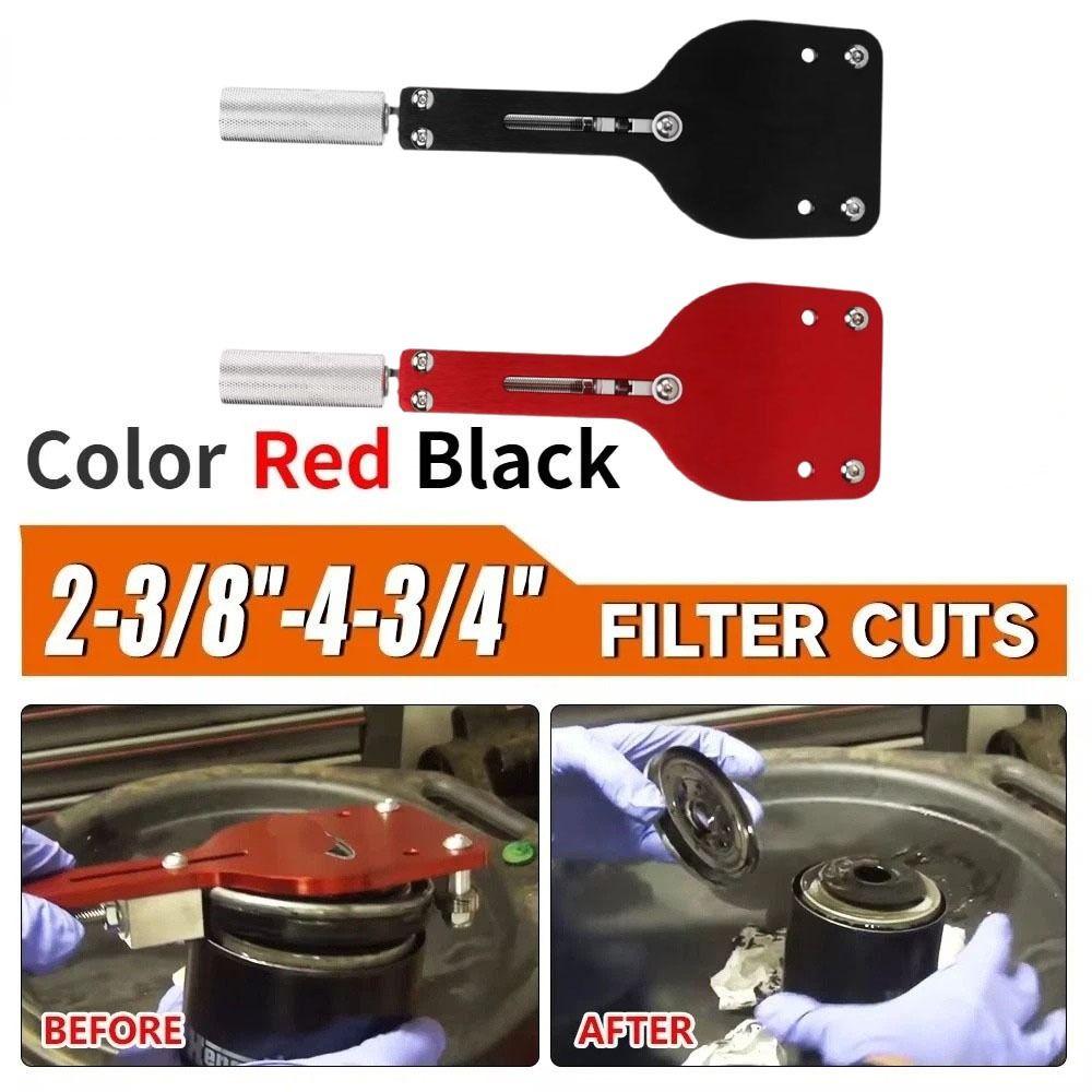 Adjustable Design Oil Filter Cutter Billet Aluminum Inspection Tool Filter Cutting