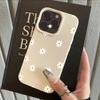INS Забавный Чехол для Телефона с Рисунком Ромашки Для iPhone 17 16 14 13 12 11 Pro Max 7 8 Plus 17E 15 Pro Силиконовый Ударопрочный Мягкий Милый Чехол