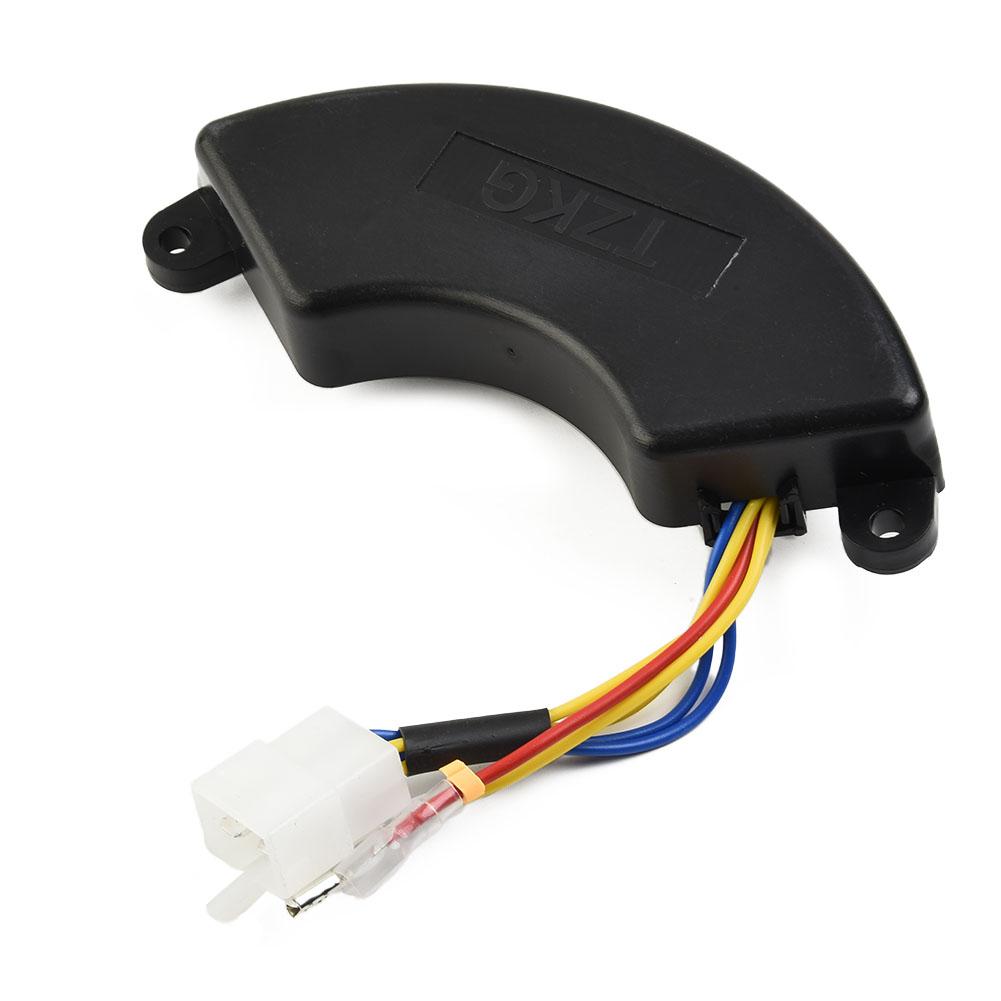 Запчасти для генератора Регулятор Оборудование для освещения 7 кВт 8 кВт AVR Автоматический Для дизельного генератора Регулятор напряжения Полумесяц