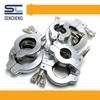 KF10 KF16 KF25 KF40 KF50 Aluminum Vacuum Clamp With Centering Ring , LS06