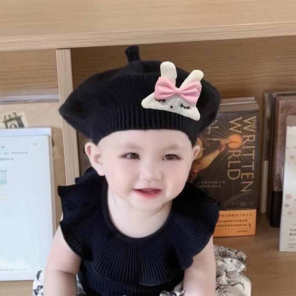 Весна-Осень Бантик Детский Берет Шапка Художник Малыш Принцесса Кепка Художника для Мальчиков Девочек