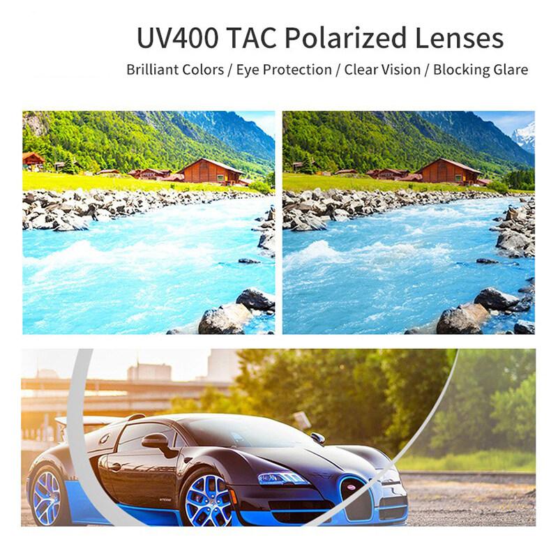 Men Sunglasses Polarized Classical Fashion Glasses UV400 TAC Lens Sunglasses Outdoor Activities Sports Sunglasses Driving Fishing Racing Eyewear