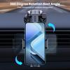 TOPK Suction Cup Cell Phone Car Phone Holder Mount - 360° Rotation Super Stable One Button Release Holder for All Phones