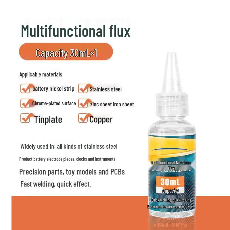 Бескислотный, не содержащий галогенов, не требующий отмывки, сильный желтый канифольный флюс, паяльная паста для легкого лужения и проводимости
