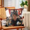JJoe Keery Singer Funny Pillow Case Antidustmite Pillowcase Invisible Zipper Silky Short Plush Sofa Cushion Cover
