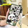 Водонепроницаемый чехол для телефона с модным дизайном для Redmi 14C 4G/14R 5G/A3 Pro 4G/POCO C75 с держателем для телефона в виде панды, пылезащитный и противоударный