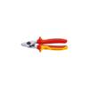 KNIPEX Insulated Cable Cutter 1000V (Spring Loaded) (SB) 9526-165
