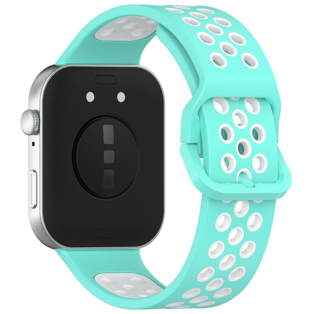 For Huawei Watch Fit 3 Soft Silicone Watch Strap Replacement Dual Color Band