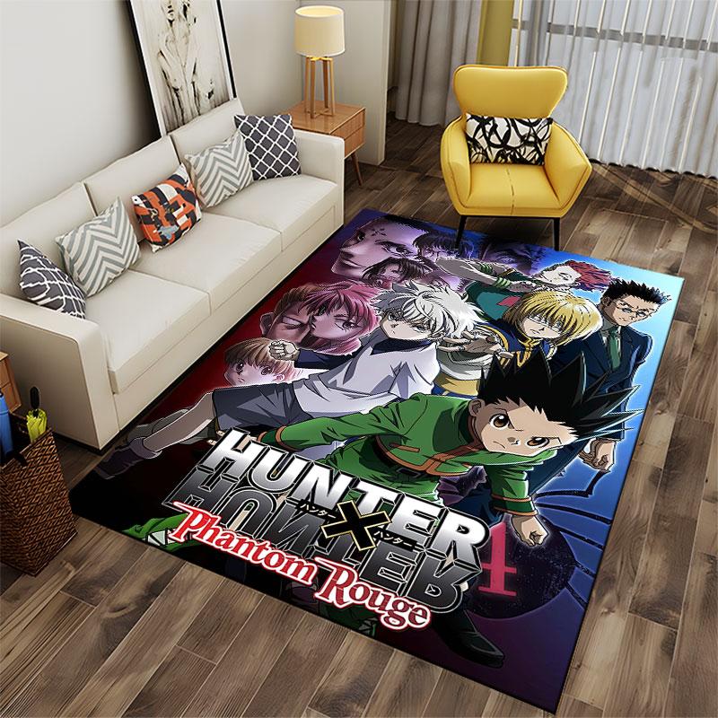 Hunter x Hunter Phantom Rouge Carpet suitable as a non-slip mat for the living room or bedroom sofa