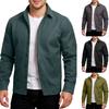 Men'S Shirt Paired With Casual Sports Warm Shirt And Double Pocket Jacket