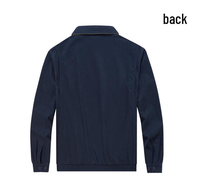 Мужская повседневная куртка-бомбер Leadway Nautica из чистого хлопка