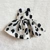 Lotus Leaf Sleeve Dolls Outfits Dresses Fashion Doll Clothes Skirt  1/11 OB11 Dolls/1/12 BJD
