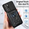 Slide Camera Protector Shockproof Armor Ring Case For Xiaomi Redmi Note 11 Pro Plus POCO M4 10 10S 10T 11T X3 X4 M3 GT NFC