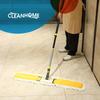 Cleanhome Commercial 90cm for Wet and Dry Dust and a Wide Range of Flooring and Gym Includes Two Replacement Microfiber Extends from 117cm To 143cm