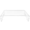Monitor Stand Acrylic Transparent Durable Multifunctional EyeProtection Desk Stand for School