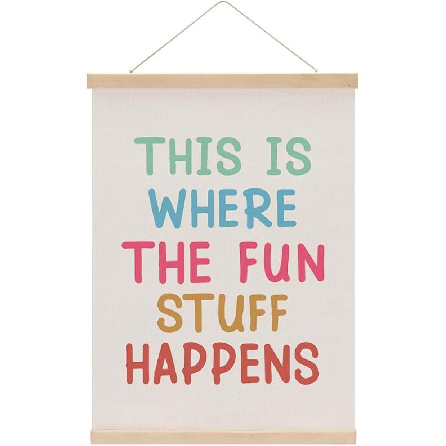 Neutral Classroom Decor Wall Hanging Banner Everything is Figureoutable Sgin pirational Classroom Theme Wall Hanging Decor for Office Playrooom