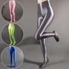 Women's Rompers High Elastic Shiny Glossy Stockings Pantyhose Tights Dance Fitness Leggings