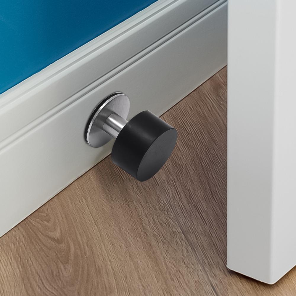 Safety Non-Punch Thicken Shock Absorbent Door Holder Door Touch Wall Protector Door Stopper