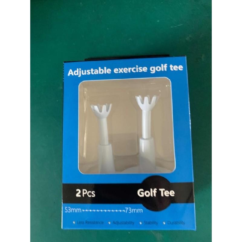 hot! 2pc/set Adjustable Exercise Golf Tee For Practicing Training Golf Accessories