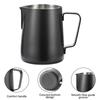 304 Stainless Steel , Teflon - Coated Double - V Spout with Scale, Graduated Coffee Milk Frothing Pitcher Coffee Pot Cafe