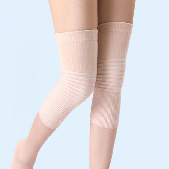 1 пара компрессионных наколенников для мужчин и женщин, эластичный хлопковый наколенник для поддержки колена, улучшения кровообращения, облегчения боли