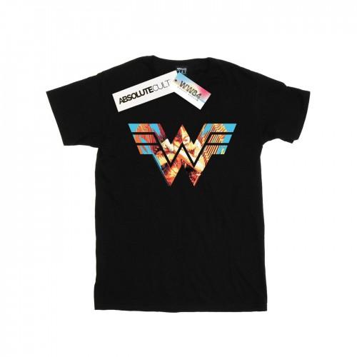 DC Comics Womens/Ladies Wonder Woman 84 Symbol Crossed Arms Cotton Boyfriend T-Shirt