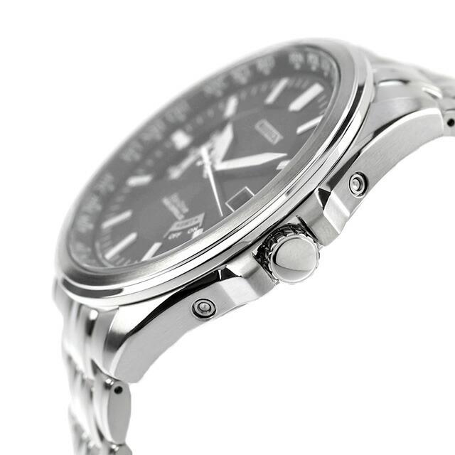 Citizen Коллекция Прямой рейс Солнечная радиоуправляемая часы Бренд Eco-Drive CB0011-69E Мужские