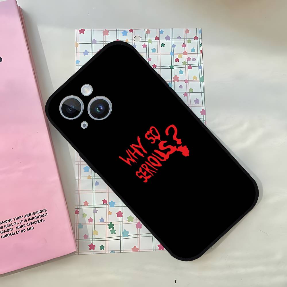 Фильм Джокер Клоун Яблоко IPhone11 12 13 14 15 16 17 Pro Max Iphone17 Pro Max 17Pro 17 Air Жесткий Силиконовый Чехол Обложка