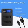 Быстрое зарядное устройство LCD Micro USB для камеры Olympus D750, SH21, SP800UZ