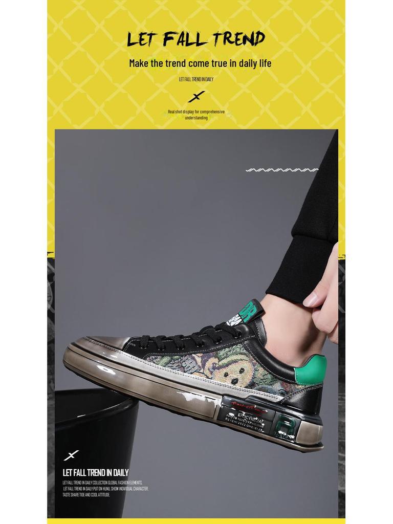 Мужская модная осенняя спортивная обувь — стильные, высококачественные, дышащие кроссовки