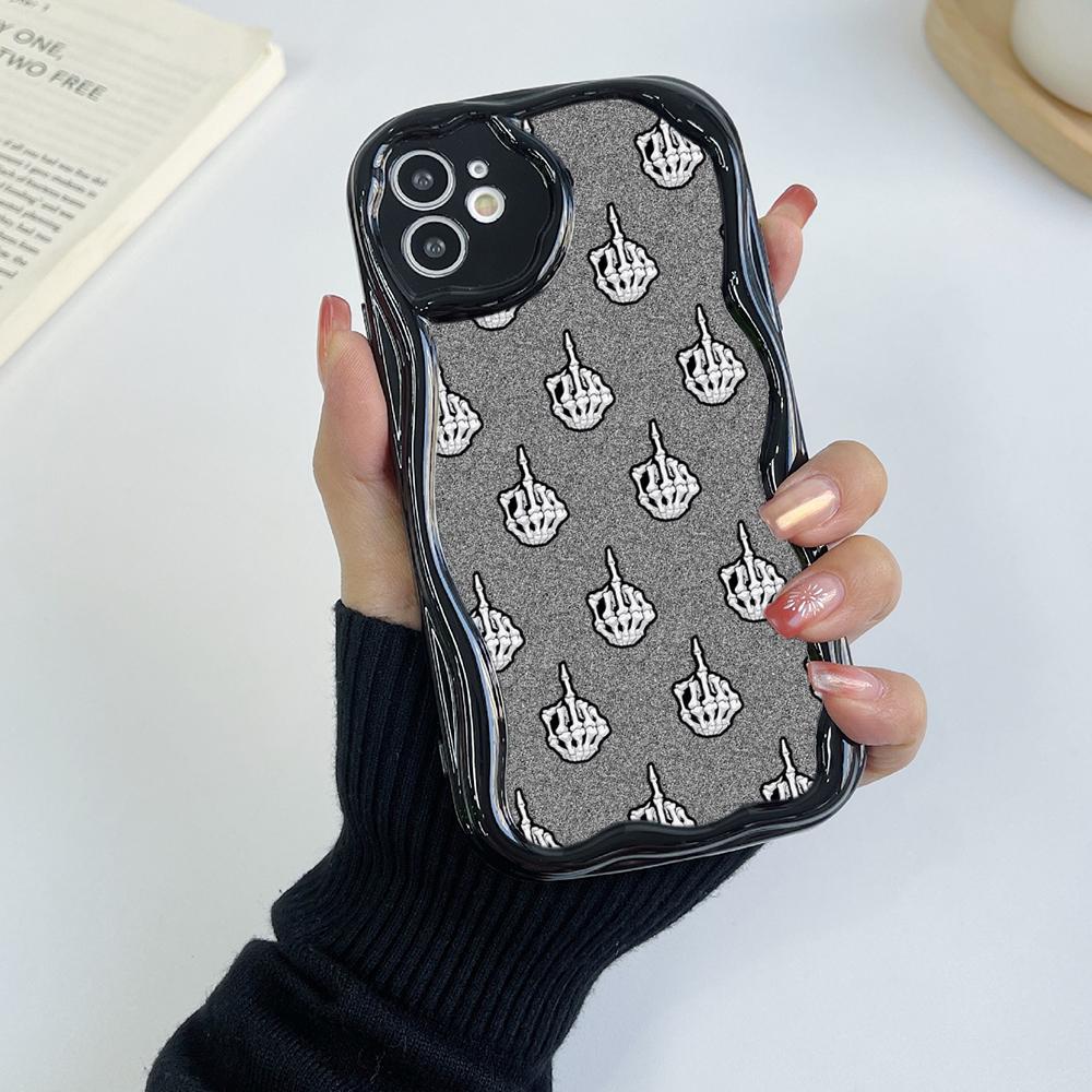 Ae80 Gesture Greeting Design Art Защитные чехлы для телефонов для Samsung S23 S24 Ultra A55 A14 A25 Infinix Hot 40 Pro Tecno Spark 20C Wave Задняя крышка из ТПУ