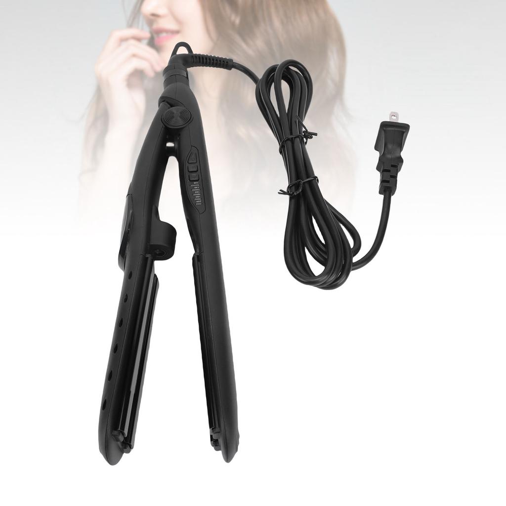Выпрямитель для волос с паром 5 температур Быстрый нагрев Керамический выпрямитель для волос Утюжок для женщин