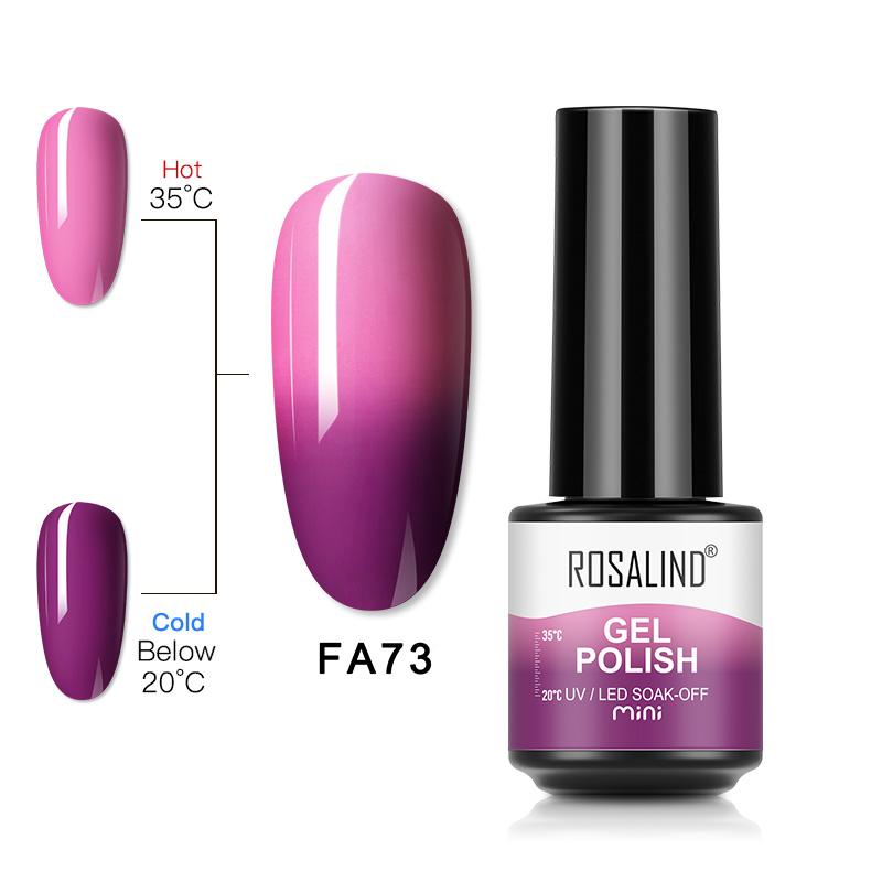 ROSALIND Soak Off УФ-гель-лак для ногтей Лак-гель-лак для ногтей