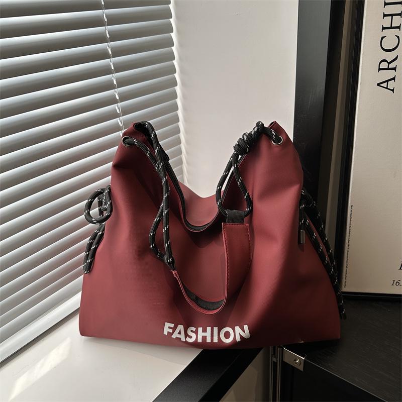 Женская дорожная сумка-тоут большой вместимости 2025: Холщовая сумка кроссбоди, для поездок на работу и через плечо