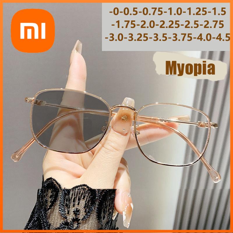 Xiaomi Фотохромные очки для близорукости 2191 с защитой от синего света, высокой четкости, модные