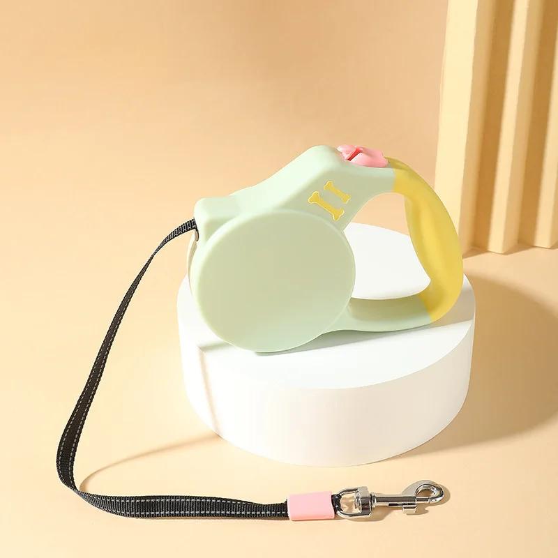 Поводок для собак Тедди Померанский шпиц Корги Товары для животных Поводок для собак малого и среднего размера Универсальный выдвижной поводок для выгула собак