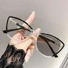 2025 Blue Light Blocking Myopia Glasses Women Men's Cat Eye Frame Photochromic Eyewear Minus Diopter Short-sight Eyeglasses