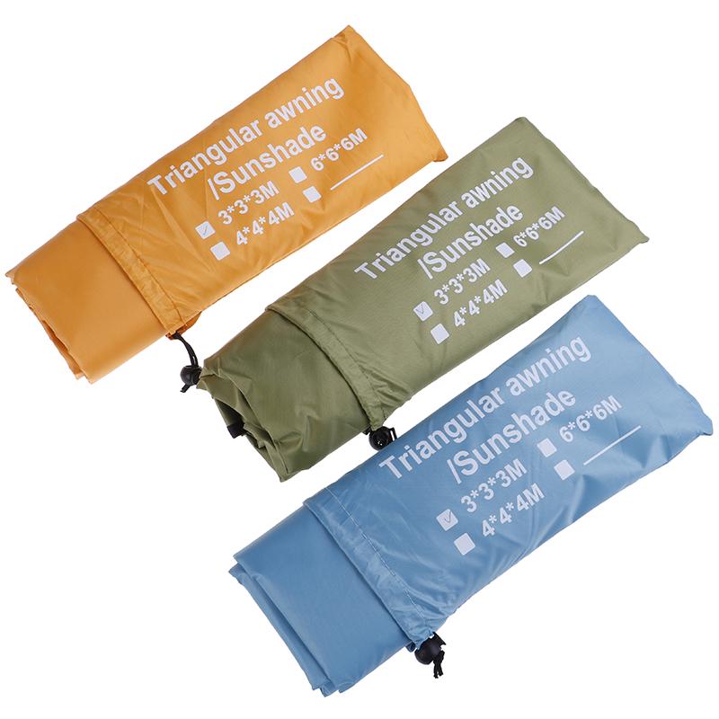 Waterproof Triangular Uv Sun Shade Sail Combination Net Triangle Sun Sail Tent