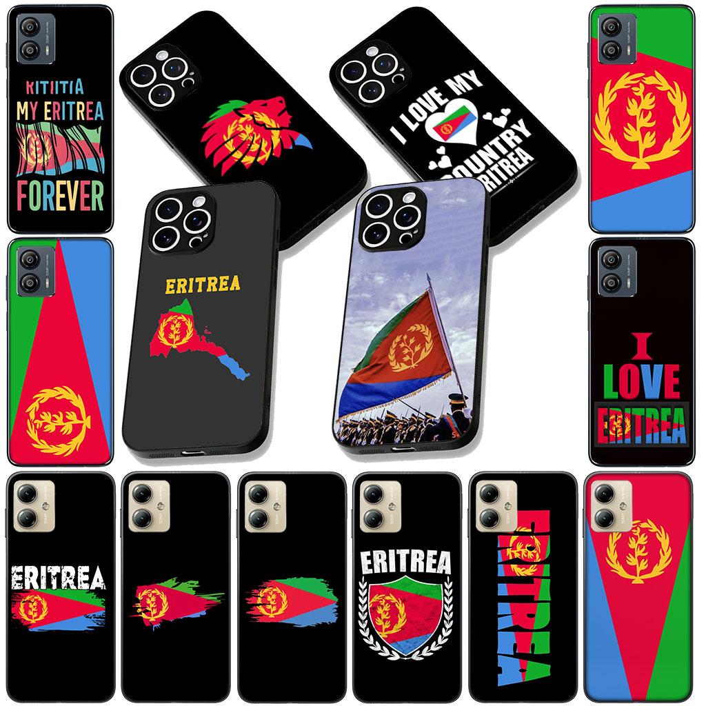 Soft Cover for Samsung Galaxy S22 S21 S20 FE Ultra Plus A35 A36 A55 A37 A33 A34 A57 Coque Phone Case Red Eritrean Eritrea Flag