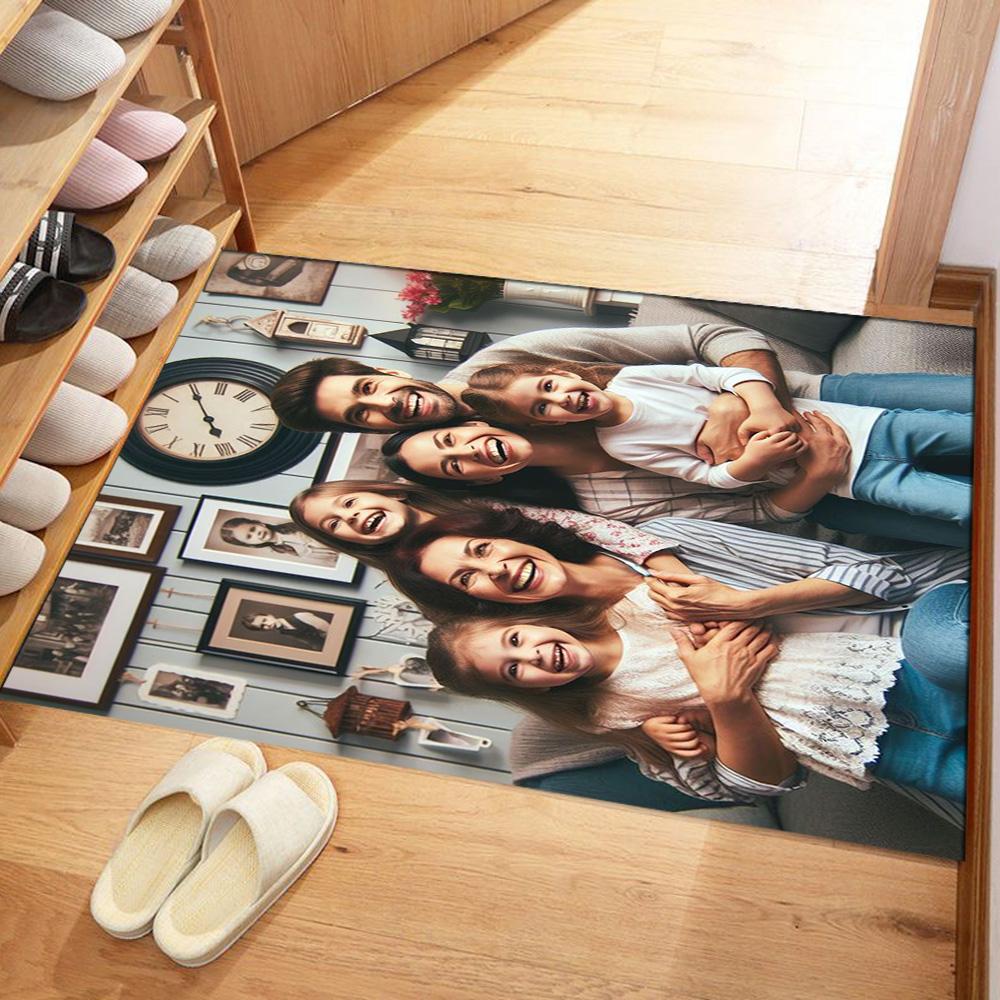 Customize Photos Personalized image Area Rug Suitable for Kitchen Bedrooms Decorate room Living Rooms Anti-slip Rug Office home decor