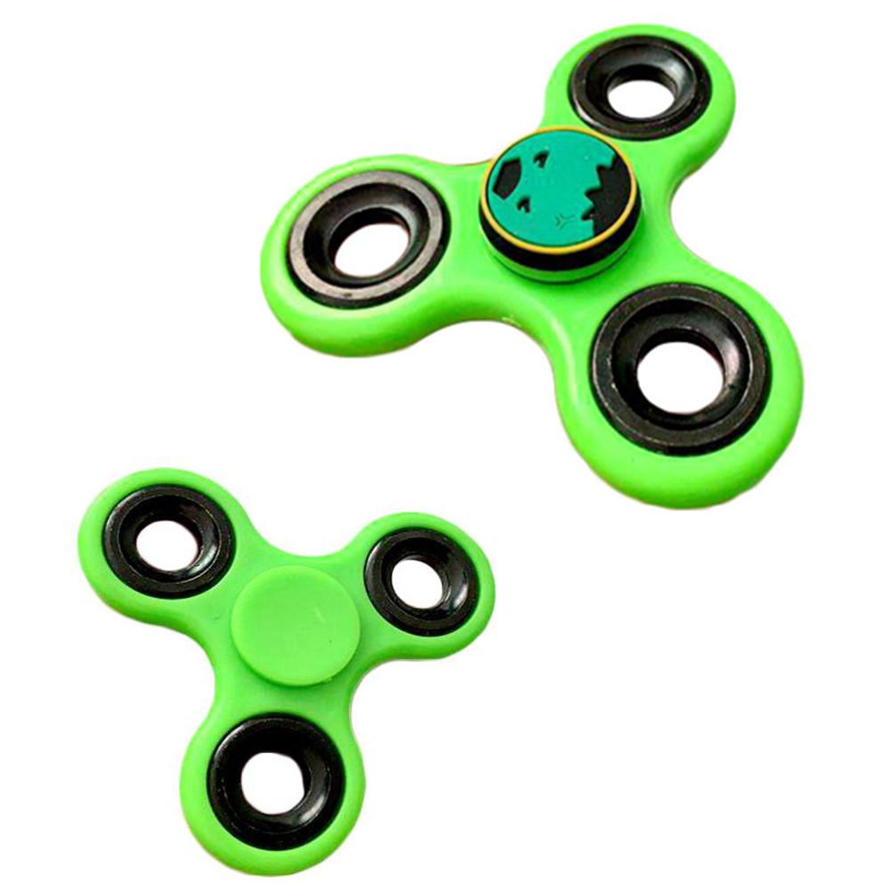 1 Pc Cartoon Finger Spinner Action Figures Pvc Model Relieve Anxiety Reduce Stress High-Speed Rotation Metal Shaft Kid Toys