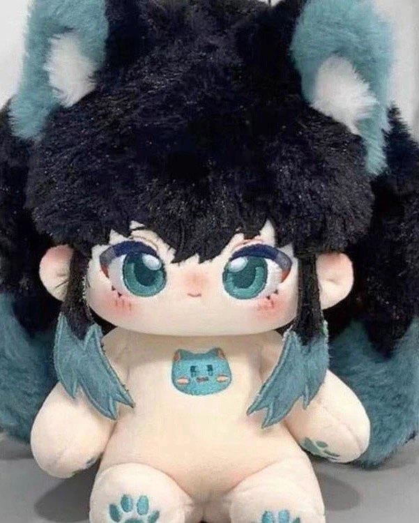Tokitou Muichirou 20cm Stuffed Cotton Doll Toys Cos Children Adults Plush DressUp Plush Toys Kids Gifts