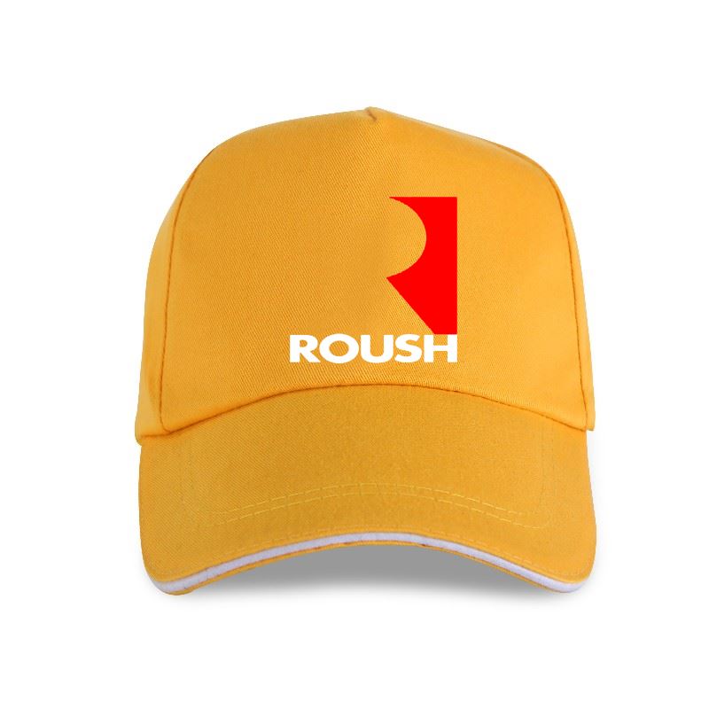 Новая модная черная бейсболка унисекс с логотипом Roush Racing, размеры от S до 3XL