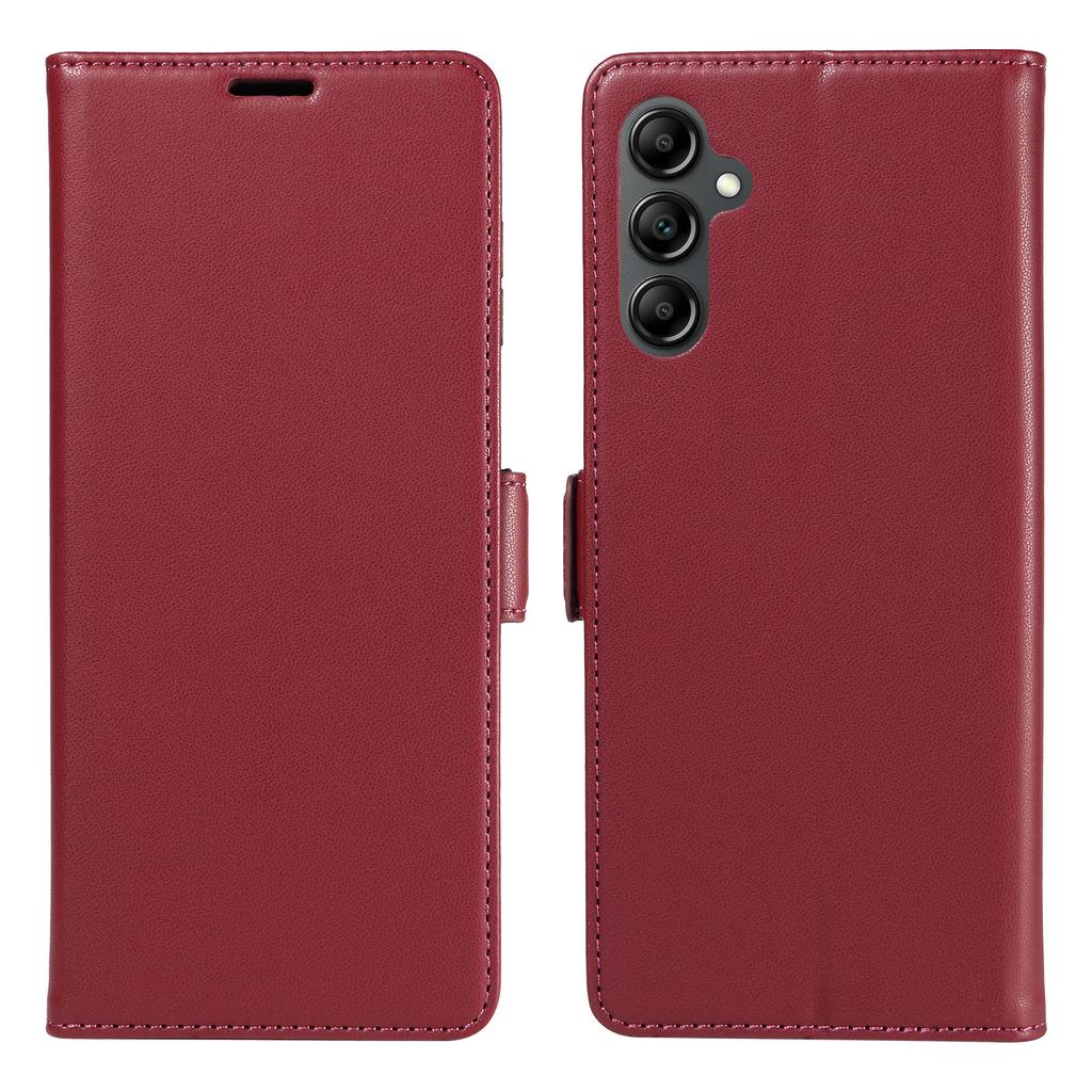 For Samsung Galaxy A56 5G Case Side Magnetic Clasp RFID Blocking Leather Phone Wallet Cover