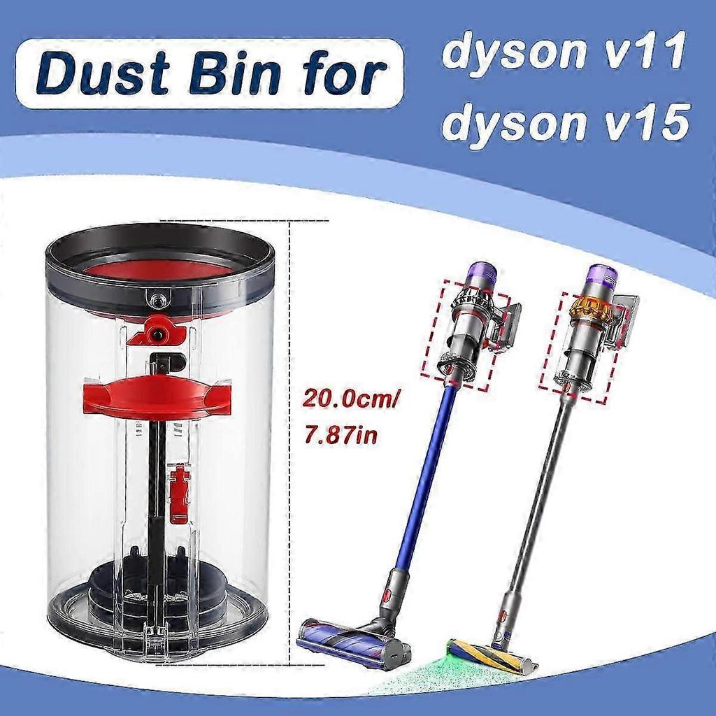 Dust Bin For Dyson V11 V15 Sv14 Sv15 Sv22 Vacuum Cleaner, Dustbin Tank Spare Parts No.970050-01/965443-01