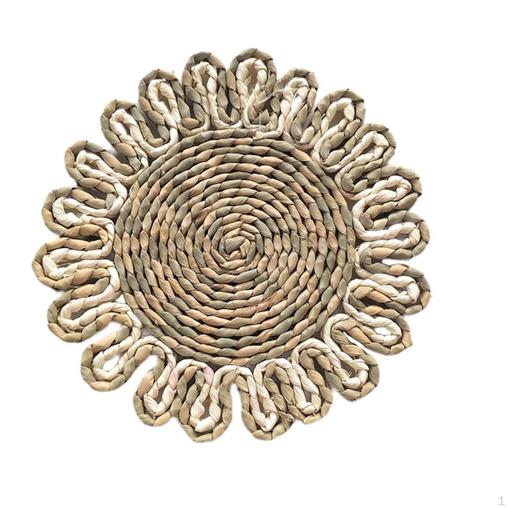 Bohemian Placemat Place Mat Decorative Decor Dishes Rustic Party Countertop Hotel Desk Versatile